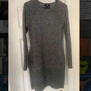 Grey Sweater Dress